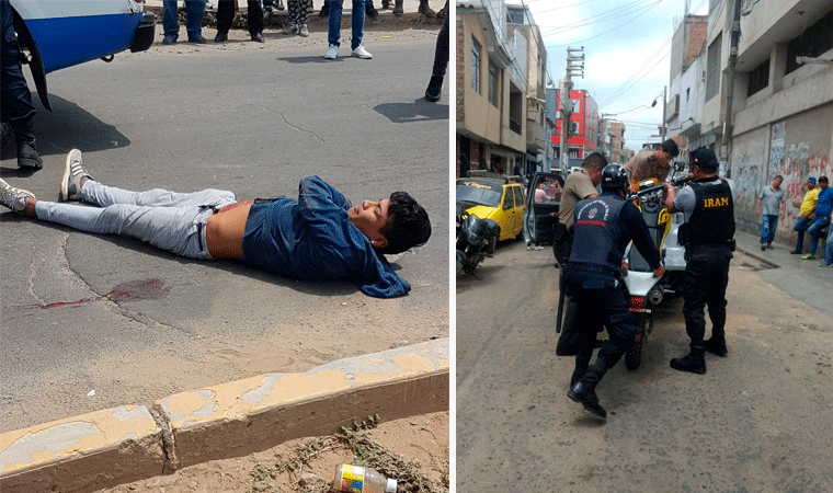 Trujillo: capturan a presunto "marca" durante persecución policial