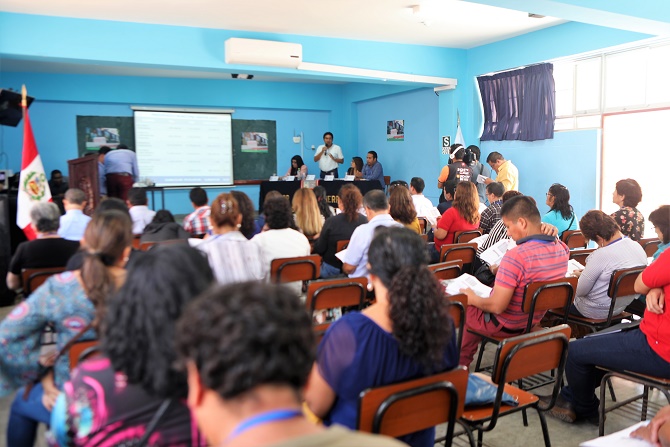 Realizan audiencia para el Presupuesto Participativo 2020 en Víctor Larco