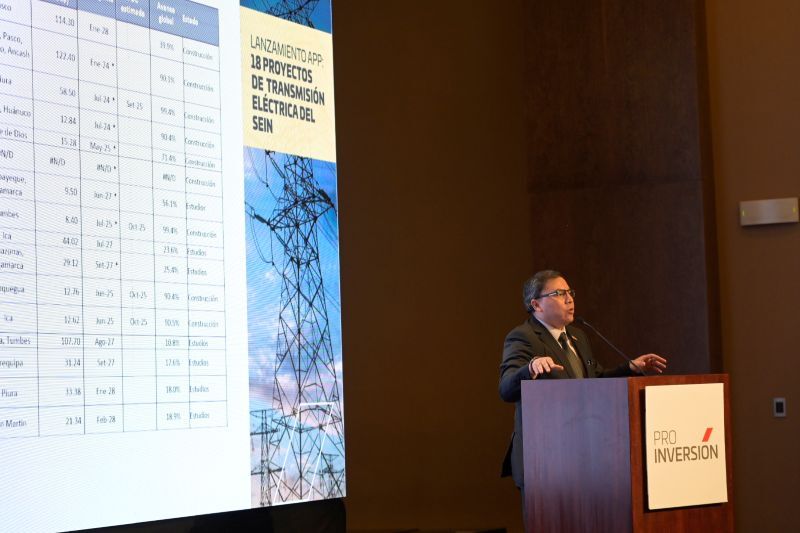 Presentan 18 proyectos de transmisión eléctrica por más de US$ 930 millones