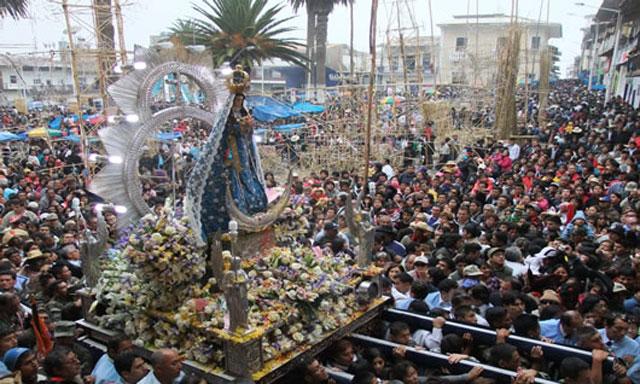 Otuzco: imagen de la Virgen de la Puerta saldrá hoy en procesión