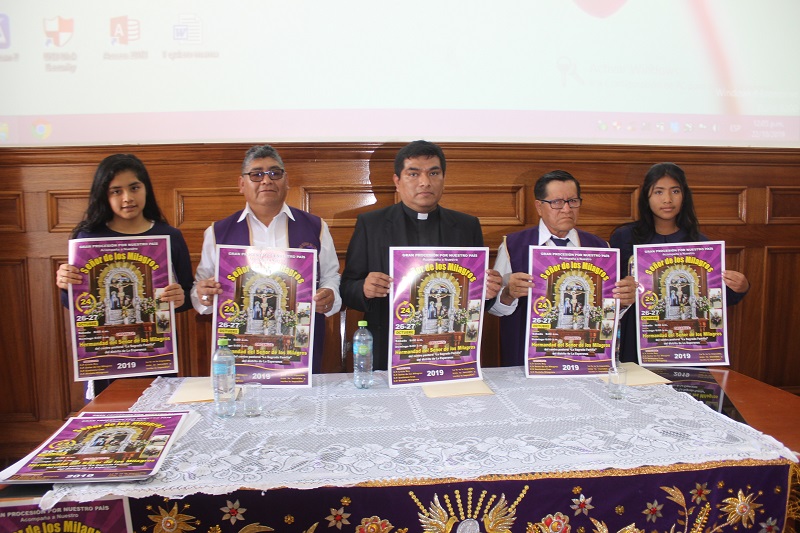 La Esperanza alista procesión de 24 horas por la Paz con el Señor de los Milagros