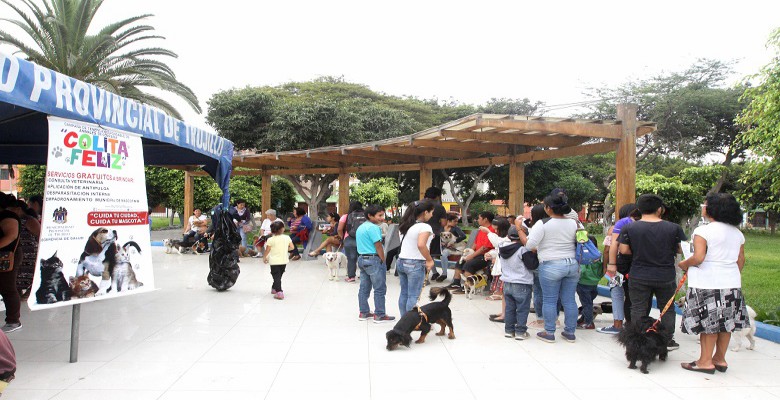 Trujillo: más de 150 mascotas fueron beneficiadas en la tercera campaña ‘Colita Feliz’