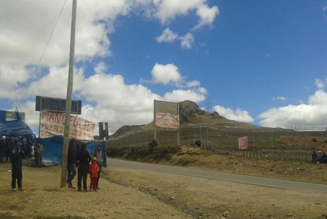 Enfrentamiento entre mineros y la Policía deja varios heridos en Quiruvilca