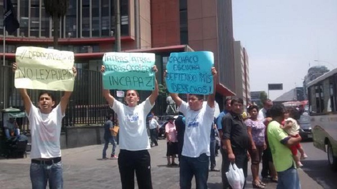 Pleno del Parlamento derogó hoy la cuestionada Ley de Empleo Juvenil