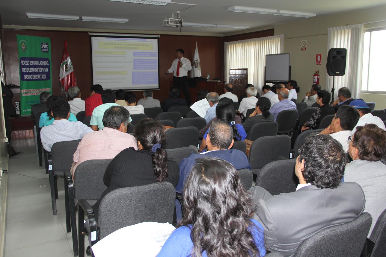 Proyecto irrigador Chavimochic rindió cuentas de su presupuesto y avances