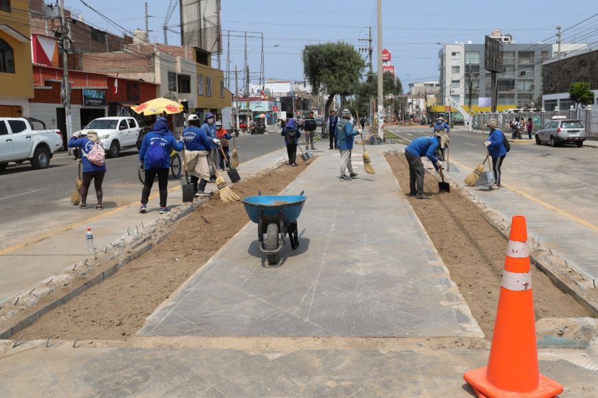  Trujillo: “A fin de mes terminan obras en la avenida Húsares de Junín”