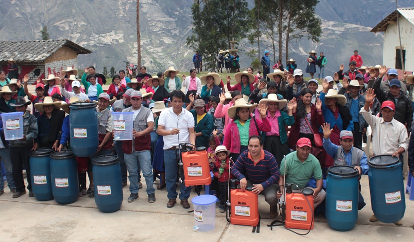 Al menos 400 familias de Sánchez Carrión se benefician con proyecto Haku Wiñay