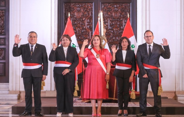 Poder Ejecutivo hace oficial el nombramiento de tres nuevos ministros