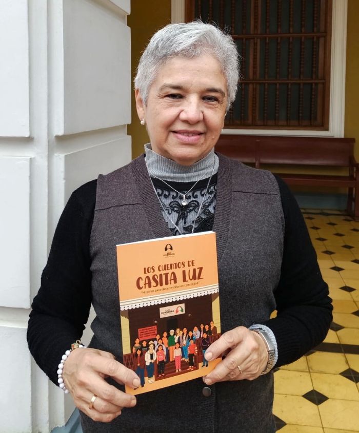 Niños de Salaverry presentan libro de cuentos en la Casa de la Cultura Luz Echeverría