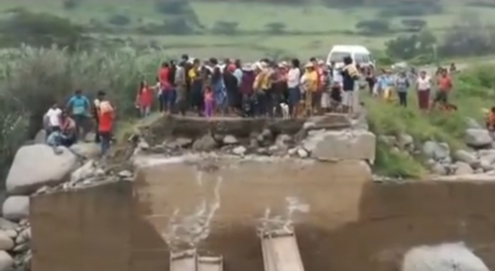 Pueblos de Simbal continúan incomunicados desde hace 20 días