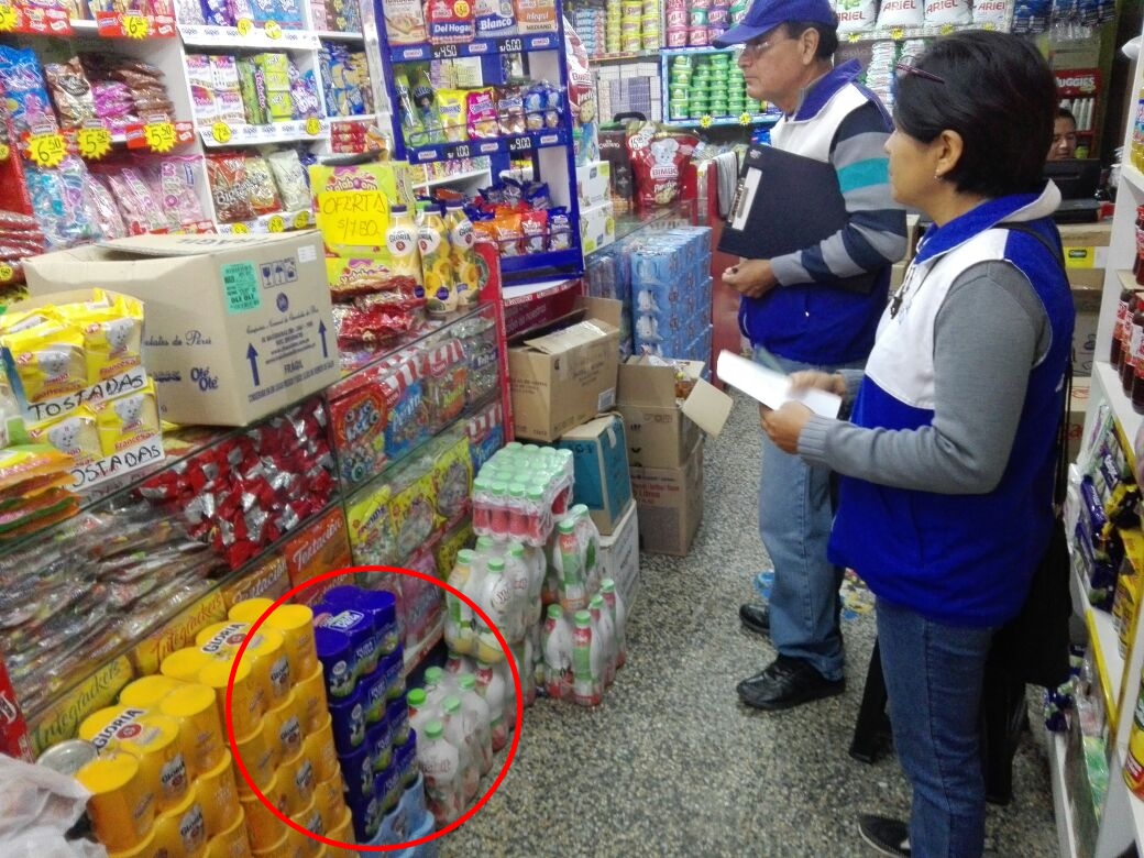 Trujillo: confiscan más de 800 tarros de leche Pura Vida en tiendas de Palermo