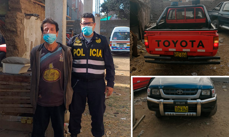 Recuperan autos robados en cocheras clandestinas de Trujillo y Laredo