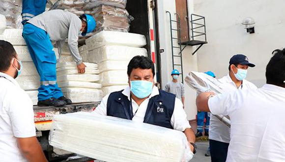 ONPE entrega material electoral al Ministerio de Relaciones Exteriores