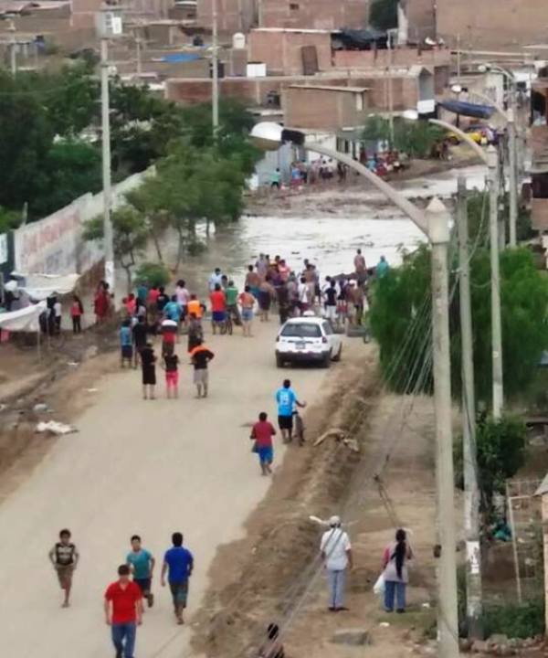 Activación de quebradas San Idelfonso y El León genera pánico en los trujillanos