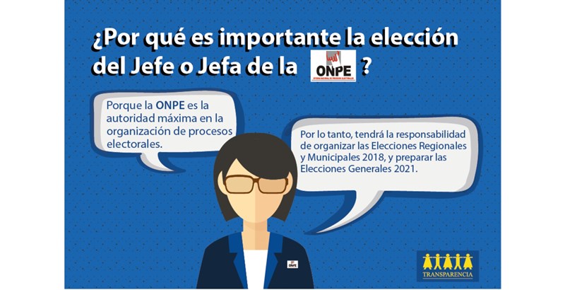 ¿Quién quiere ser jefe de la ONPE?