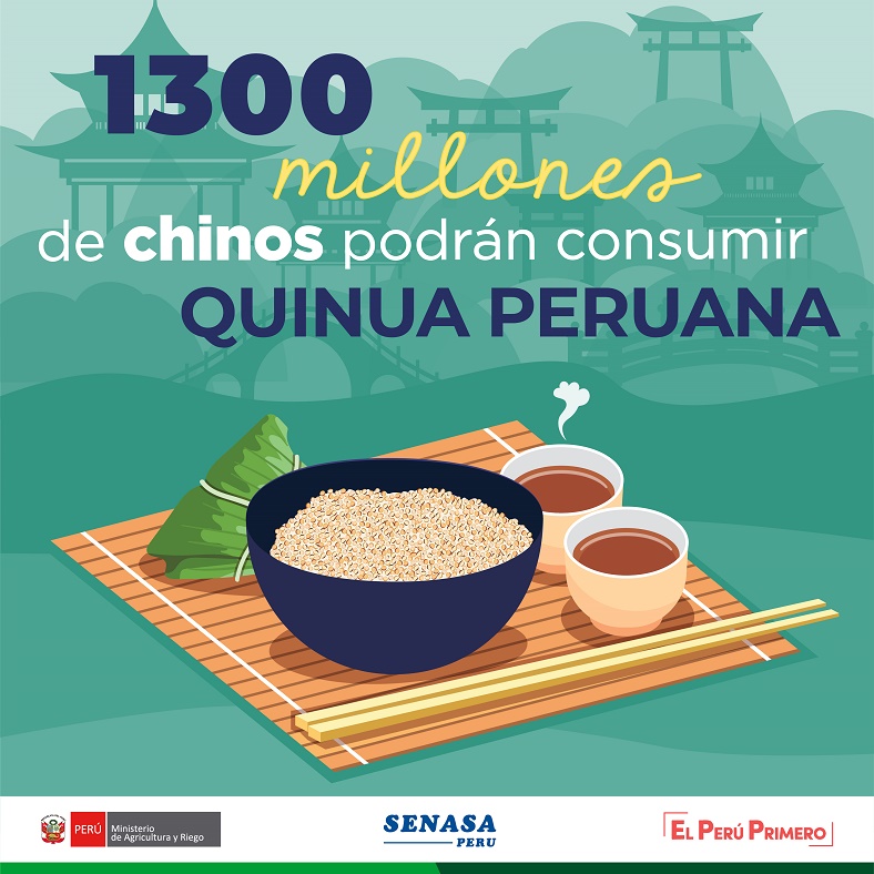 China consumirá quinua peruana 