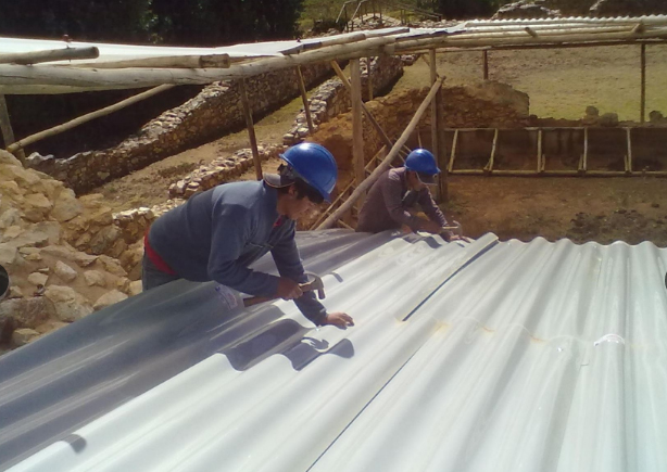 Realizan mantenimiento en sitios arqueológicos de la provincia Sánchez Carrión