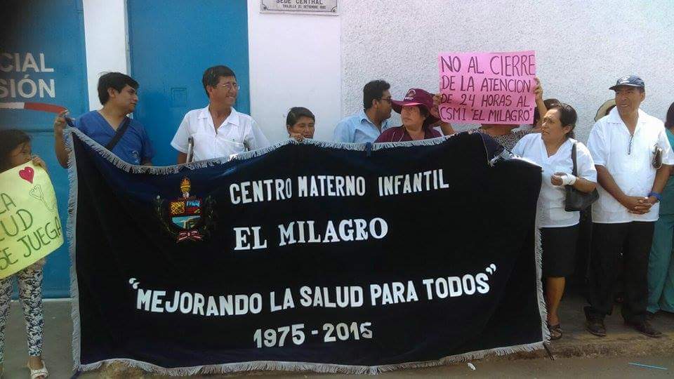 Moradores de El Milagro hacen retroceder a autoridades de salud