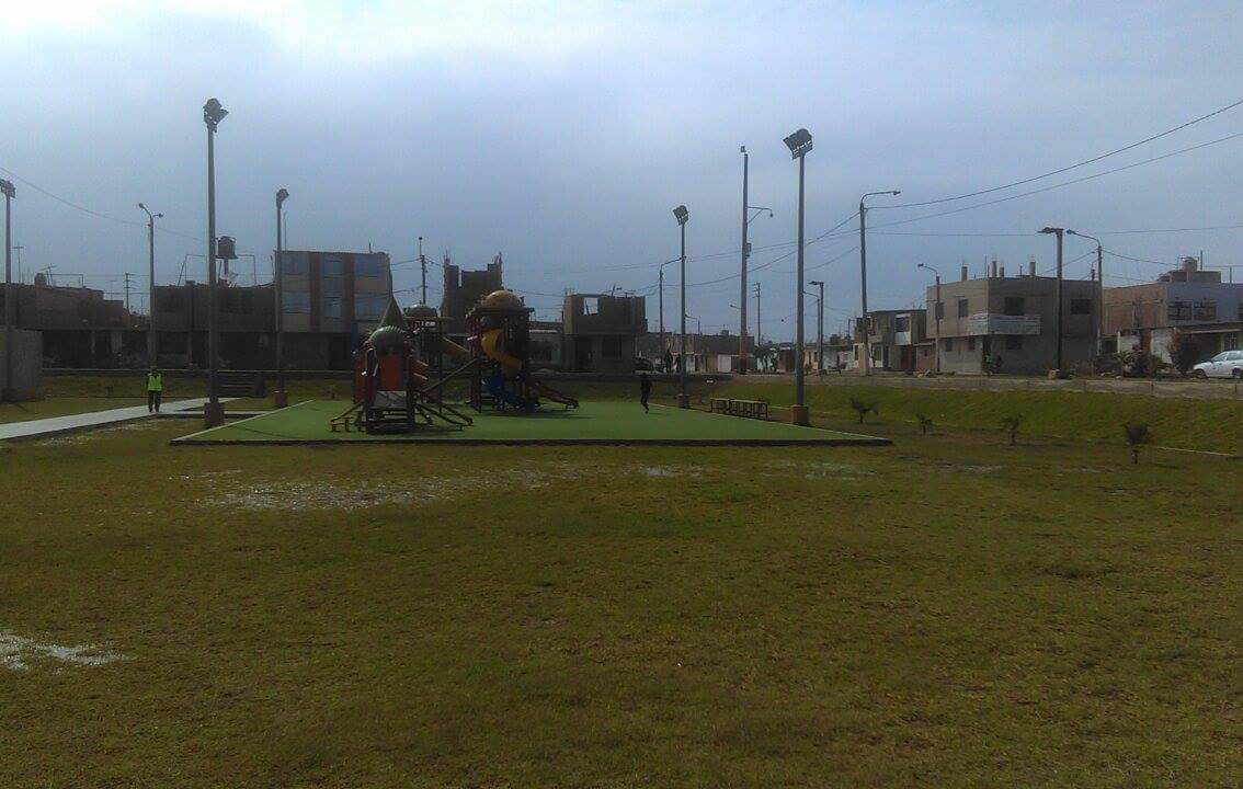 Denuncian irregularidades en parque de Victor Larco