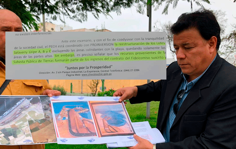 Chavimochic quiere vender playa de Salaverry para pagar deuda a la CAF