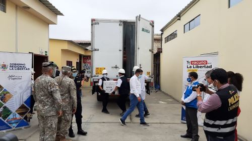 La Libertad: llegó lote de 7,954 nuevas dosis de vacunas contra el covid-19