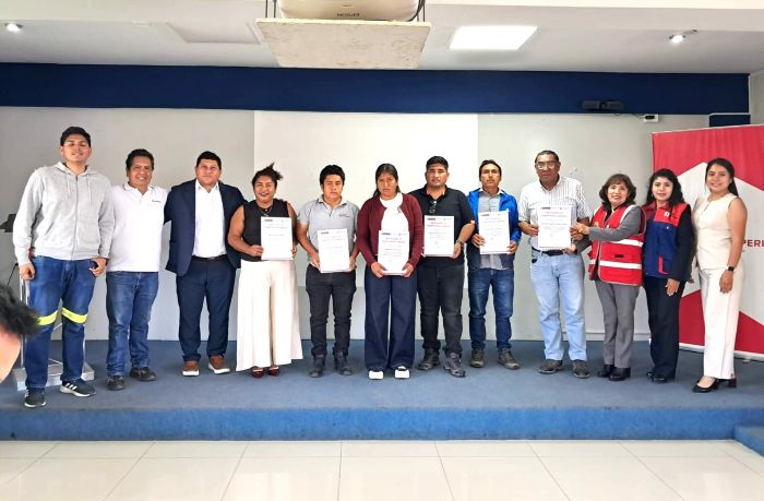 Recicladores de metales de Trujillo, Chimbote  y Lima recibieron Certificado de Competencias Laborales del MTPE