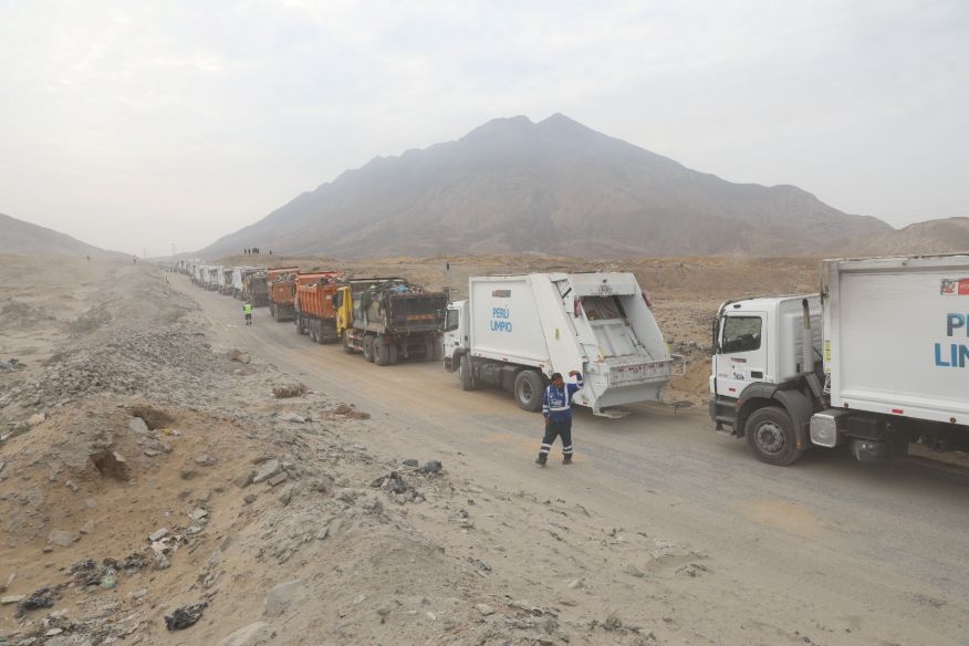 Trujillo: recicladores cerraron vía de acceso al relleno sanitario