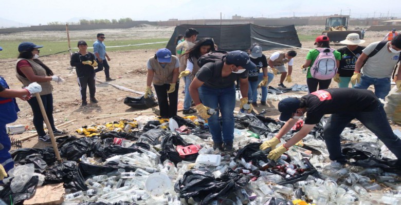 Trujillo: más de 700 botellas de vidrio recogidas durante ‘Trash Challenge’