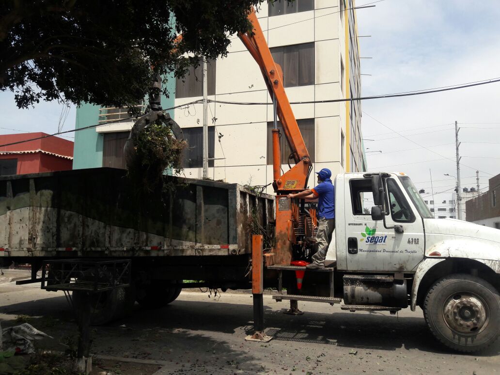 Camiones recogerán la basura a partir de las 7:00 p.m. en Trujillo