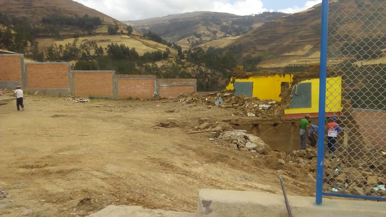 Inician construcción de moderna infraestructura de I.E. Divino Maestro de Otuzco