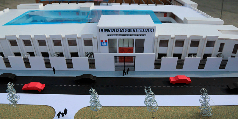 Gerente de Educación asegura que reconstrucción del colegio Raimondi iniciará este año