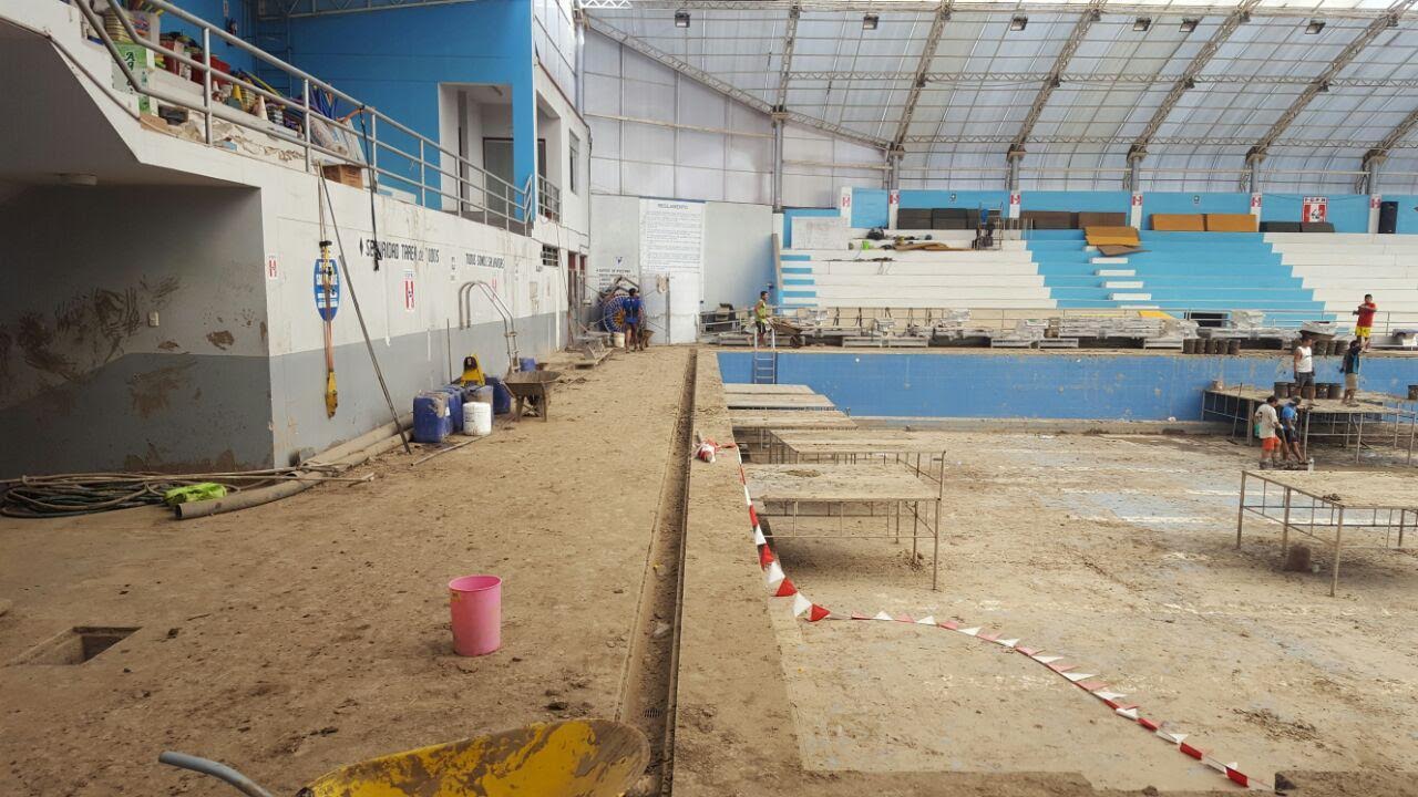 La Libertad: IPD avanza tarea de recuperación de escenarios deportivos dañados tras lluvias y huaicos