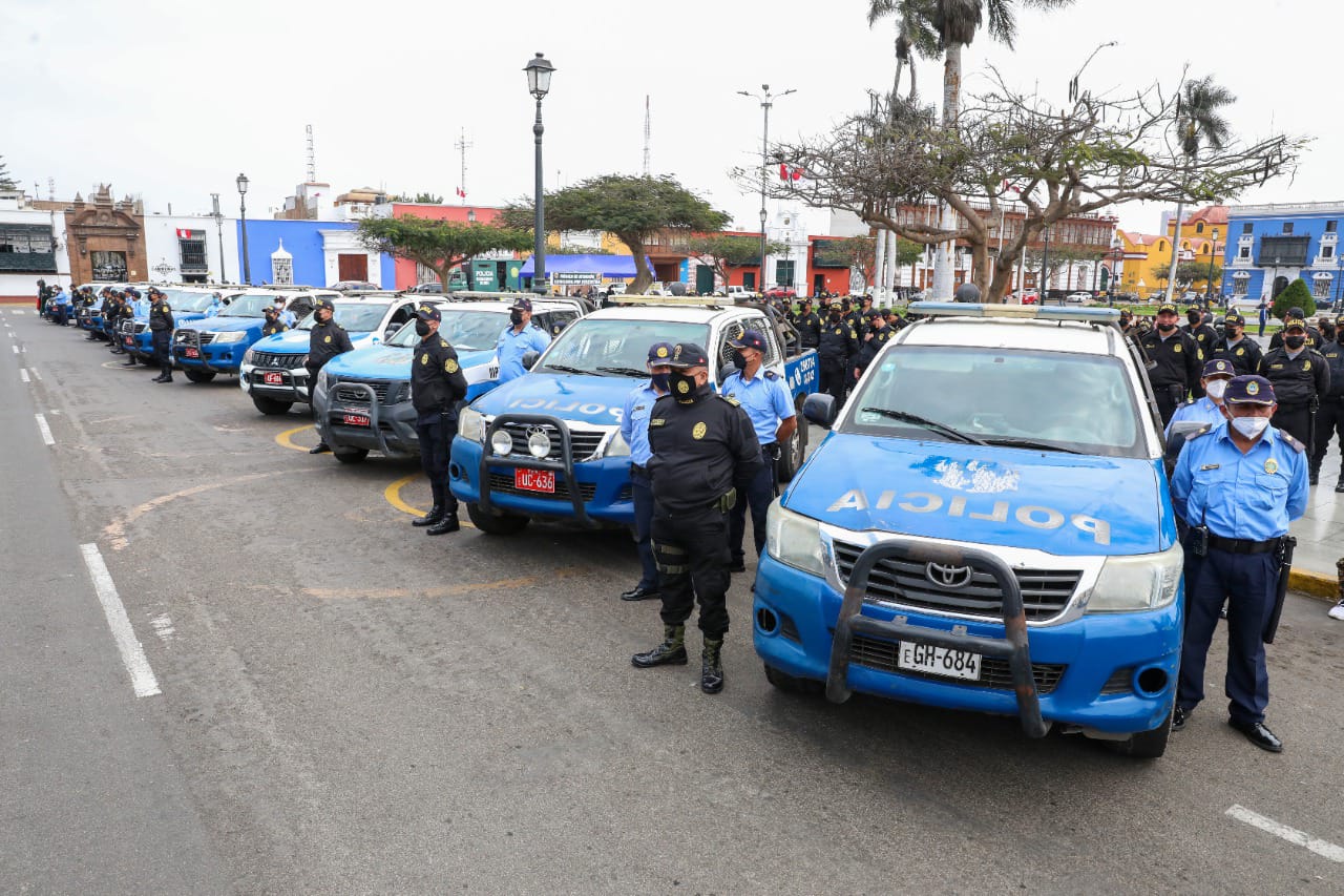 Trujillo: más de 70 detenidos cayeron en menos de un mes y medio