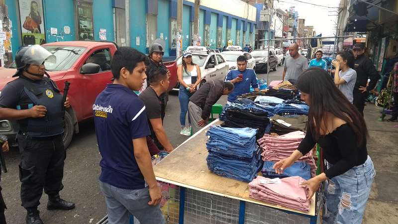Trujillo: refuerzan operativos contra ambulantes que estaban volviendo a las calles