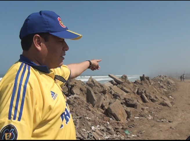 Regidor de Víctor Larco pide ampliación de enrocado