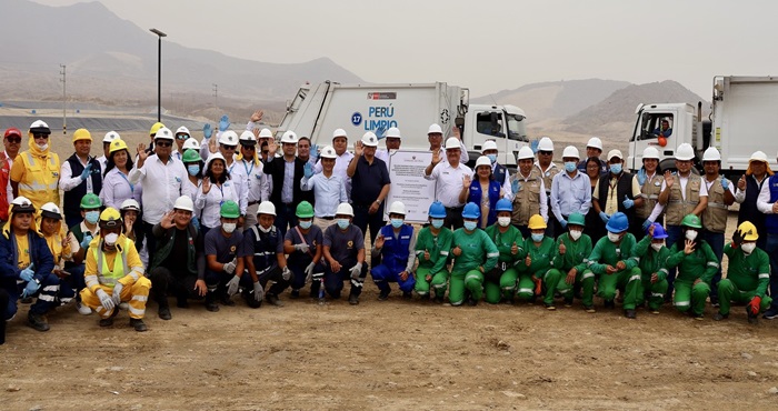 Gobierno entrega a Trujillo un moderno relleno sanitario, el más grande del Perú