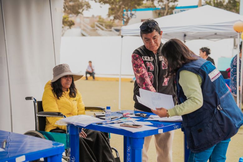 Midis brindó más de 350 atenciones mediante la Caravana Contigo por la Inclusión en Trujillo