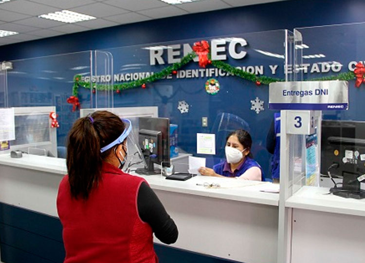 Reniec recuerda que vigencia del DNI vencido es hasta junio del 2021