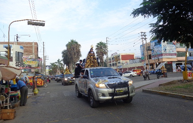   Réplicas de Virgen de la Puerta y Cristo Resucitado viajaron a Otuzco 