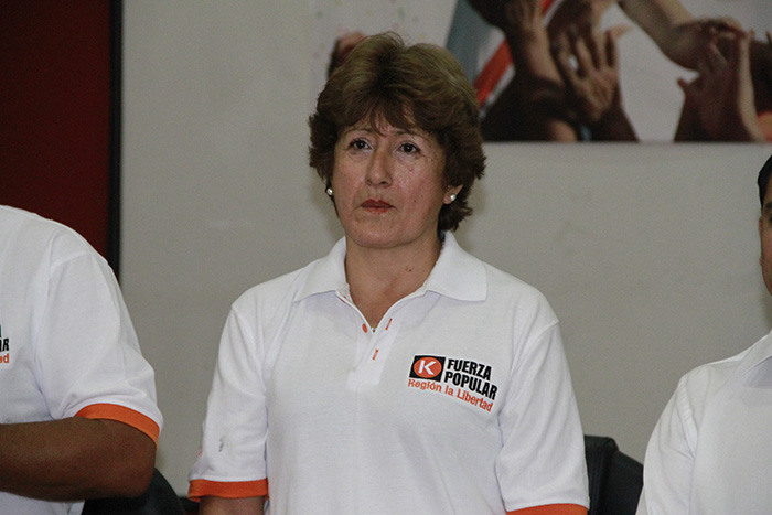 Partido Fuerza Popular cuenta con nueva dirigente en La Libertad