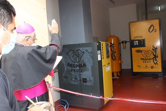 “Respira Perú” entregó planta de oxígeno al hospital Belén de Trujillo