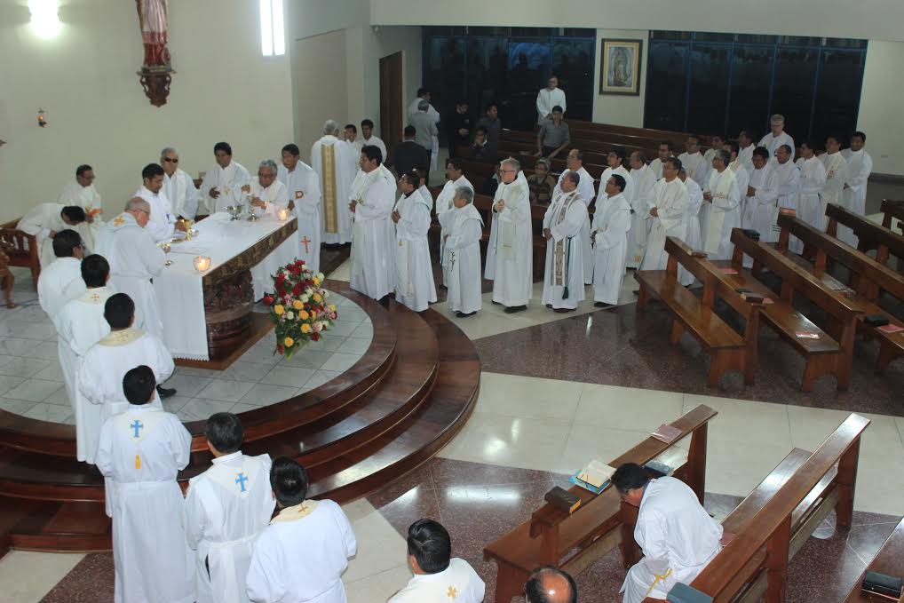 Sacerdotes trujillanos concluyeron retiro anual en Seminario de Moche