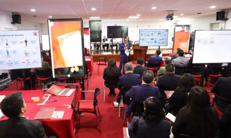 JNE capacita sobre recuento de votos a Jurados Especiales Electorales