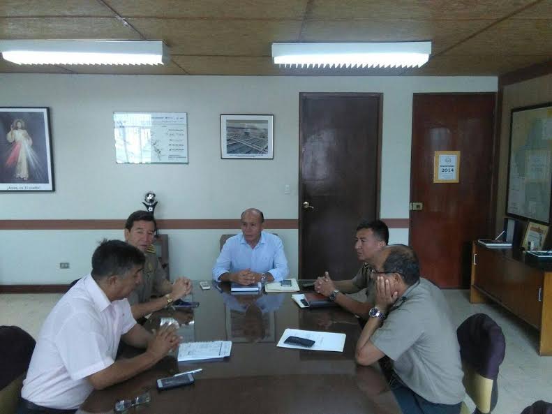 Chavimochic apoyará a la escuela de la Policía Nacional con agua y energía eléctrica