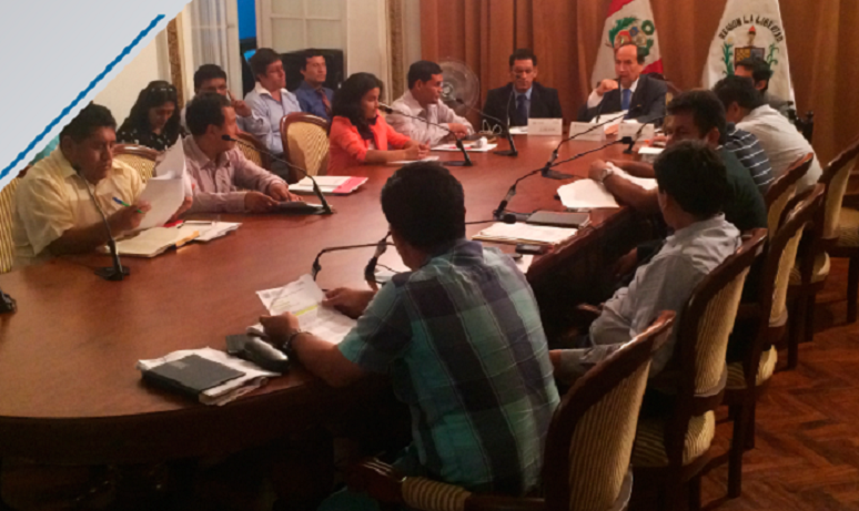  En sesión de consejo regional se decidieron acciones de emergencia en La Libertad