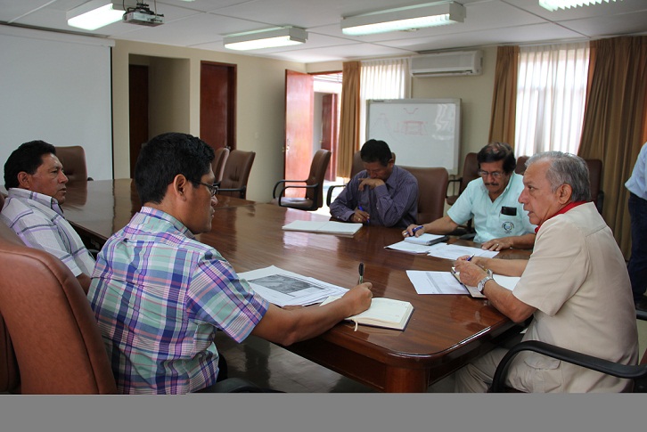 Directivos de Chavimochic y Junta de Usuarios de Chao evalúan mejor distribución del agua