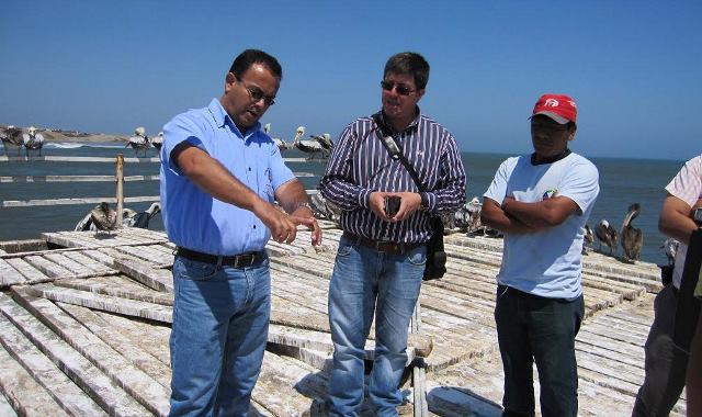 Gerente regional de Infraestructura realiza visita técnica al muelle de Pacasmayo