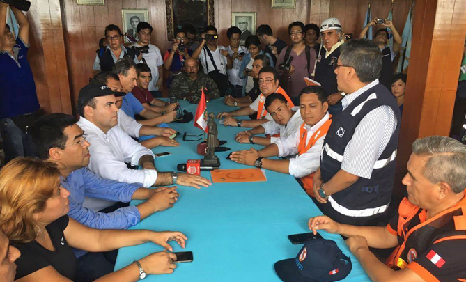 Premier Zavala en Trujillo: “Gobierno trabaja las 24 horas para atender la emergencia en el país”