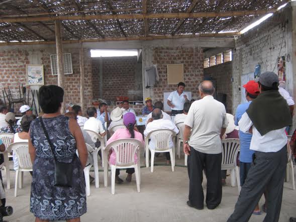 Conache: formalizan uso del agua en el sector Pampas de San Juan
