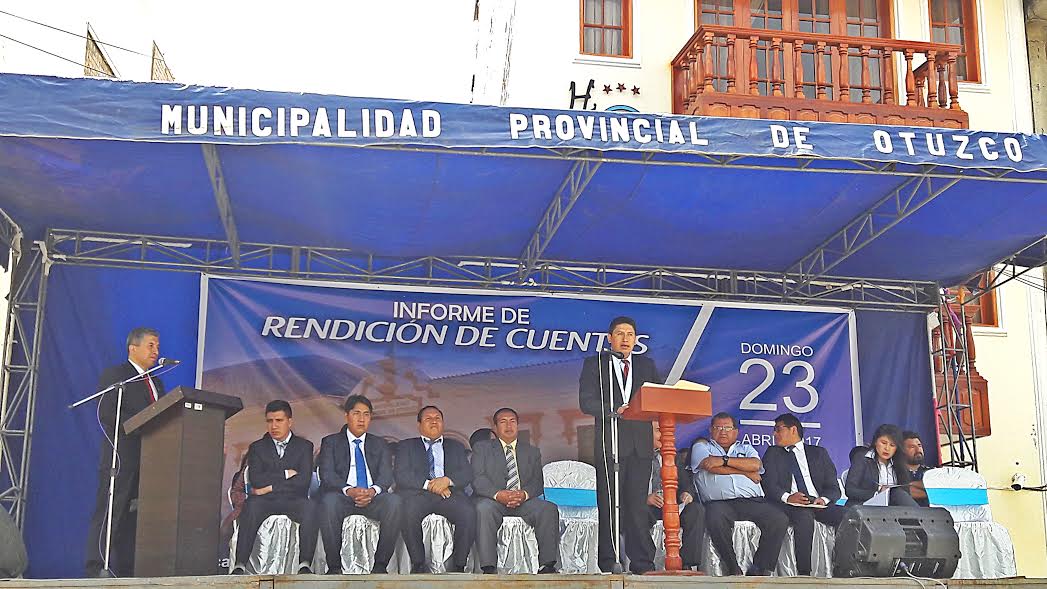 Municipalidad Provincial de Otuzco ejecutó 55 obras en dos años